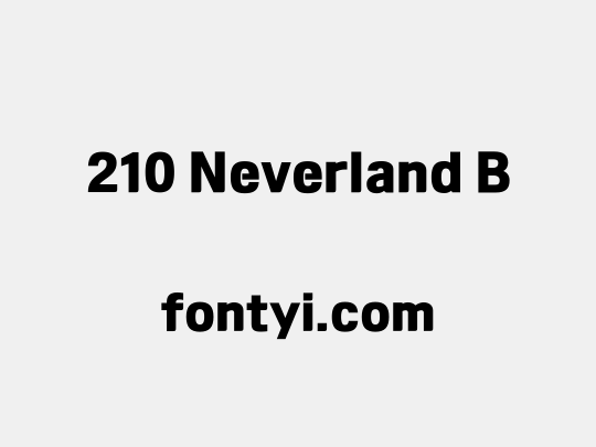 210 Neverland B