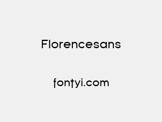 Florencesans