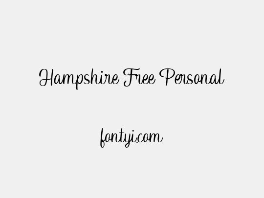 Hampshire Free Personal