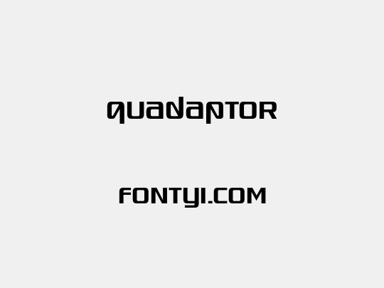 Quadaptor