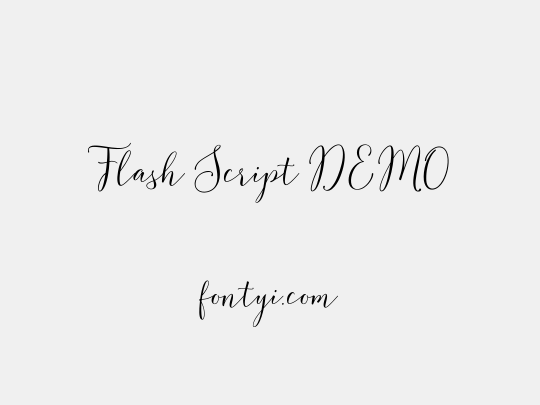 Flash Script DEMO