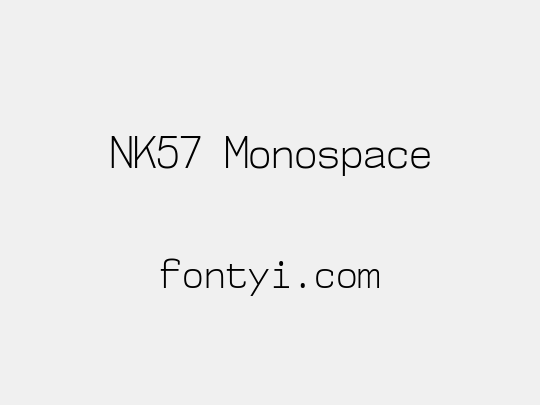 NK57 Monospace