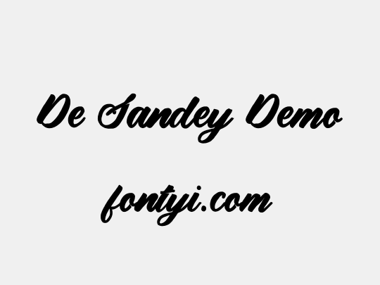 De Sandey Demo