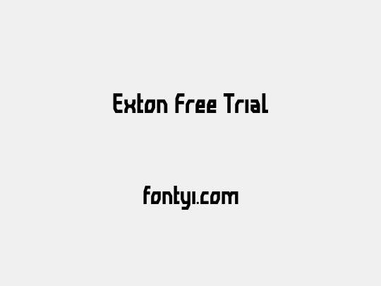 Exton Free Trial