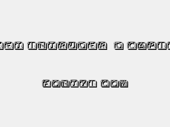 Street Intruder 3D Capitals