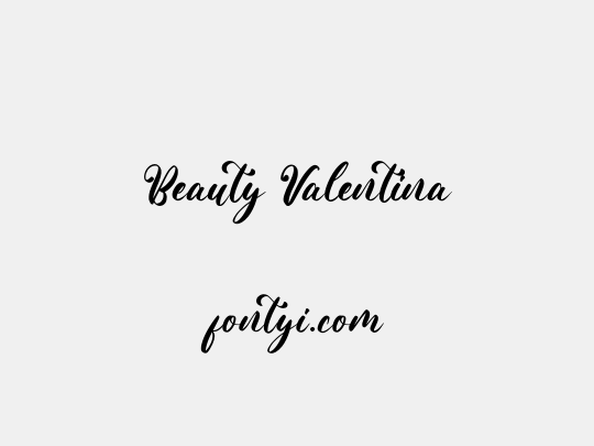 Beauty Valentina