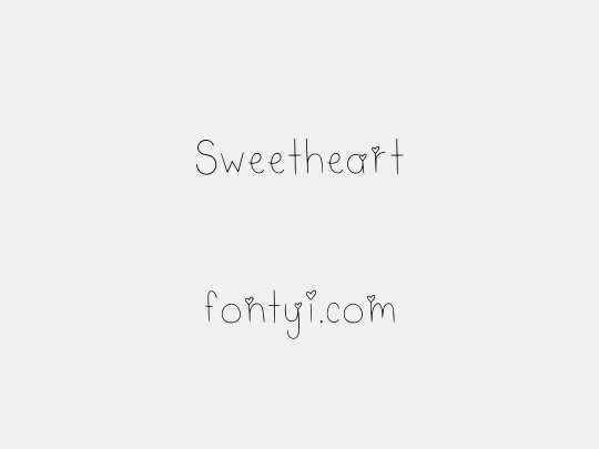 Sweetheart