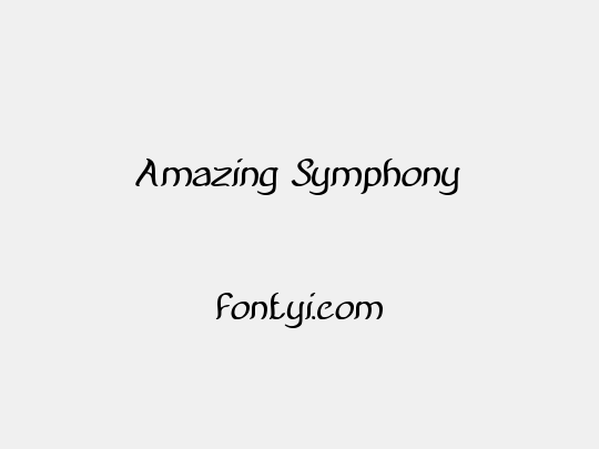 Amazing Symphony