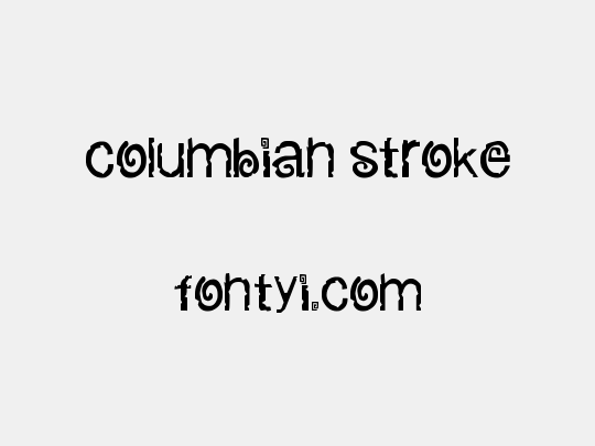 columbian stroke