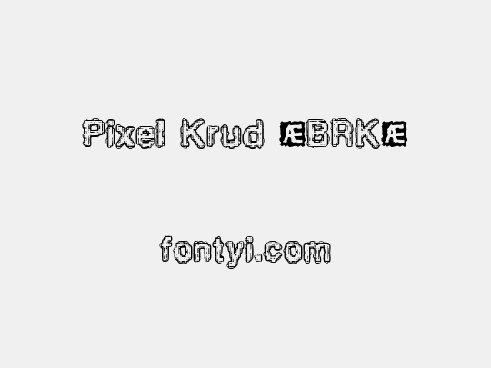 Pixel Krud (BRK)