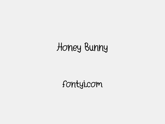Honey Bunny