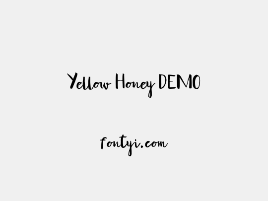 Yellow Honey DEMO