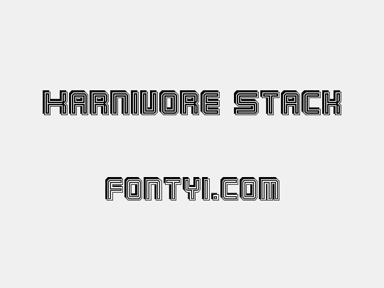 Karnivore Stack