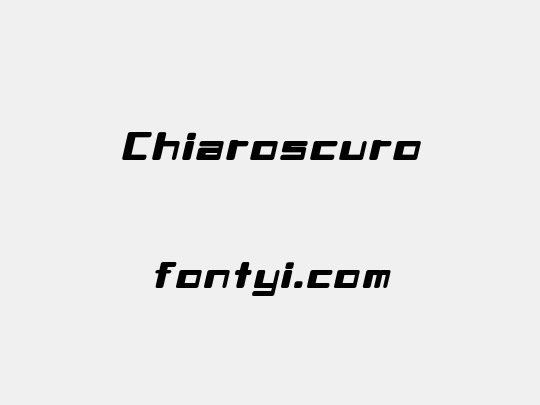 Chiaroscuro