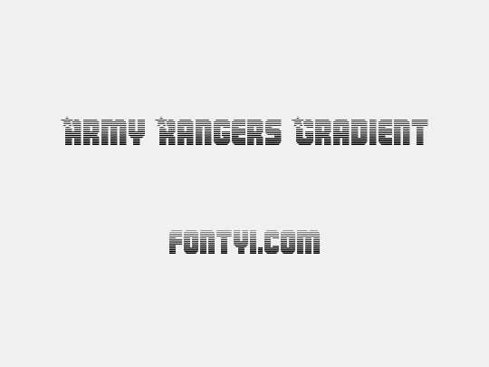 Army Rangers Gradient