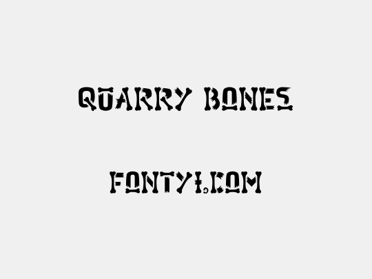 Quarry Bones