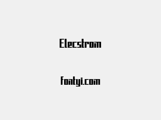 Elecstrom