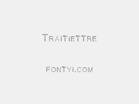 Traitlettre
