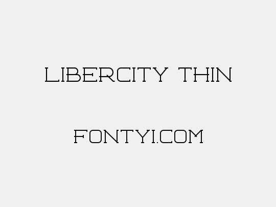Libercity Thin