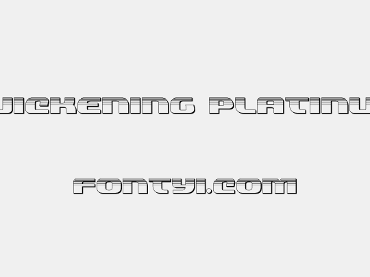 Quickening Platinum
