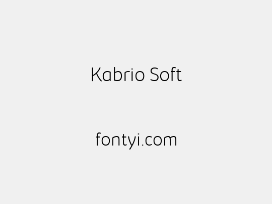 Kabrio Soft