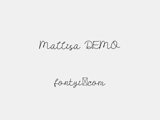 Mallisa DEMO