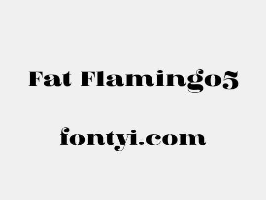 Fat Flamingo5