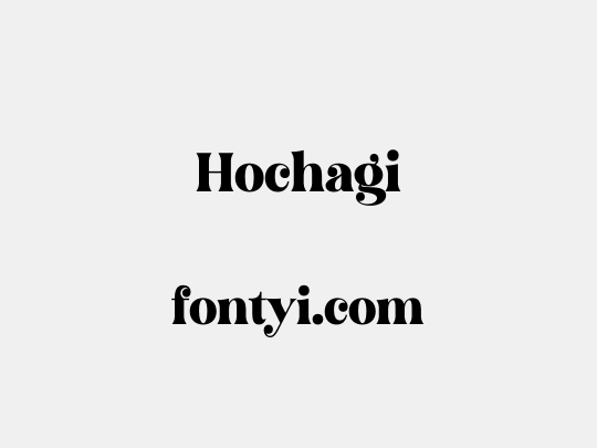 Hochagi