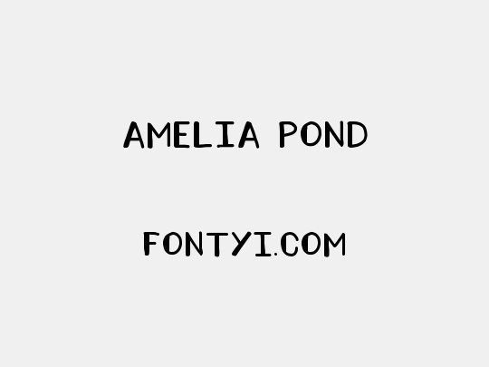 AMELIA POND