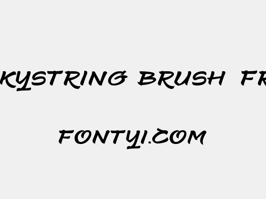Silkystring Brush  FREE