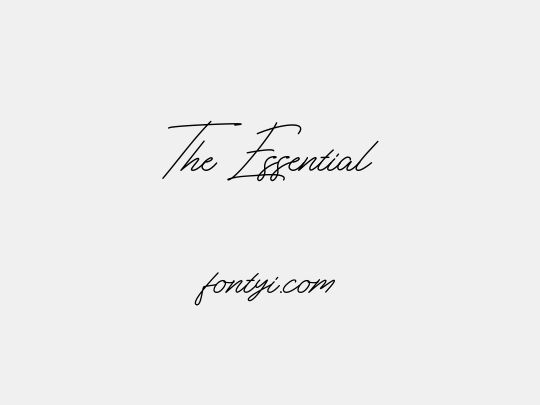 The Essential
