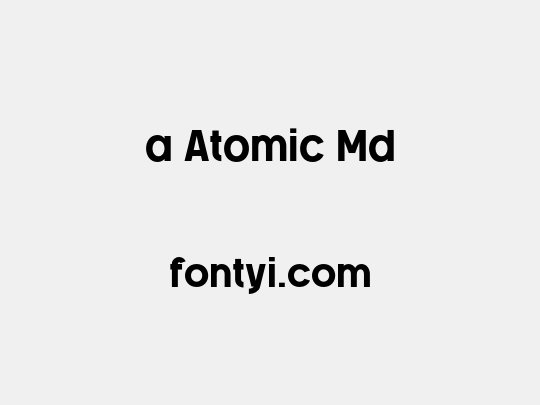 a Atomic Md