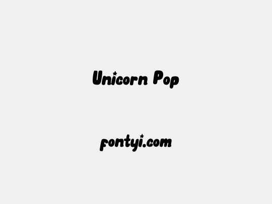 Unicorn Pop
