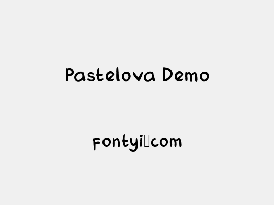 Pastelova Demo