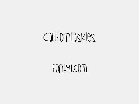 CaliforniaSkies