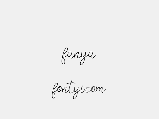fanya