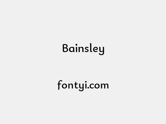 Bainsley