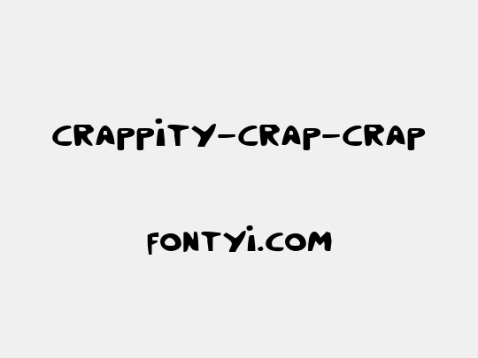 Crappity-Crap-Crap