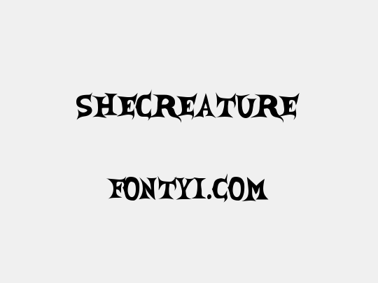 SheCreature