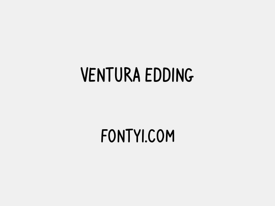 Ventura Edding