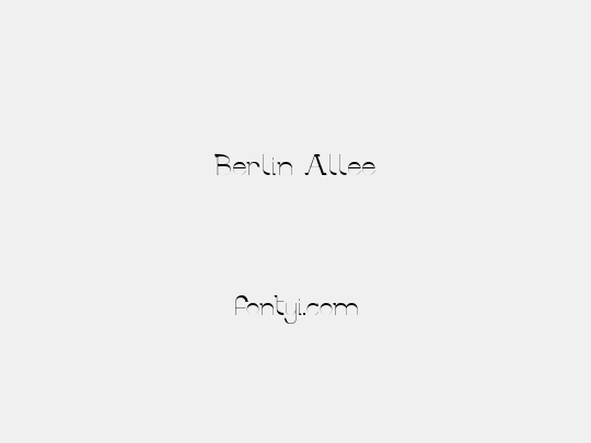 Berlin Allee