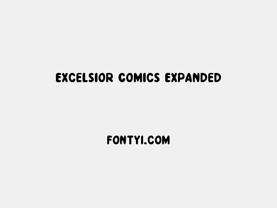 Excelsior Comics Expanded