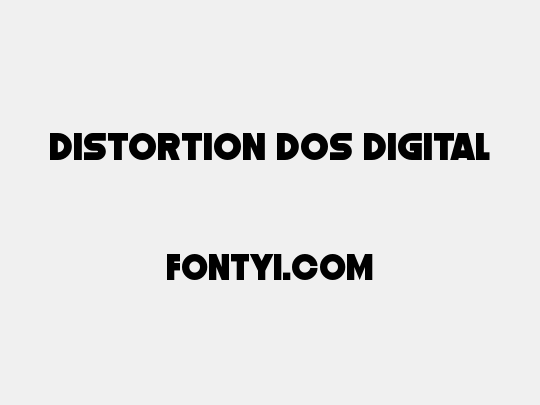 Distortion Dos Digital