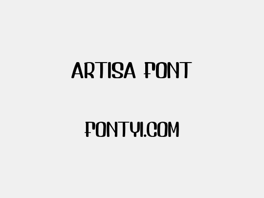 Artisa Font