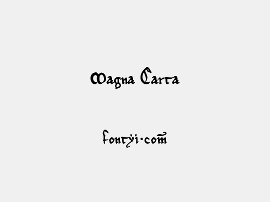 Magna Carta