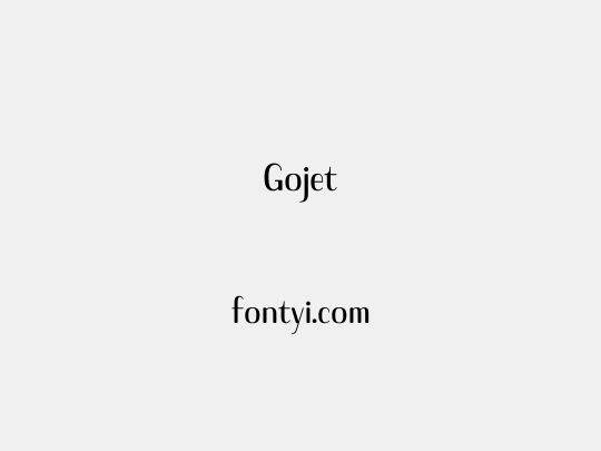 Gojet