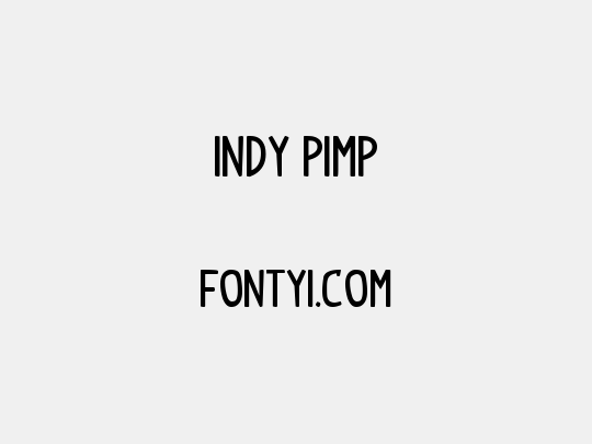 indy pimp