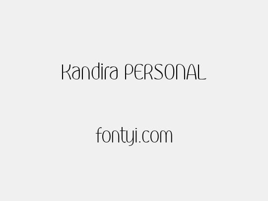 Kandira PERSONAL