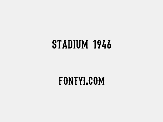 Stadium 1946