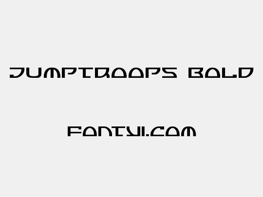 Jumptroops Bold